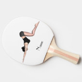 YogaポーズThunder_Cove 卓球ラケット (横)