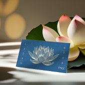 YOGA瞑想インストラクターロイヤリティパンチロータス ロイヤリティカード