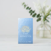 YOGA瞑想インストラクターロイヤリティパンチロータス ロイヤリティカード (スタンド正面)