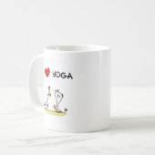 Yoga コーヒーマグカップ (正面左)