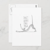 Yoga ポストカード (正面/裏面)