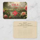 YOGA – 名刺 (正面/裏面)