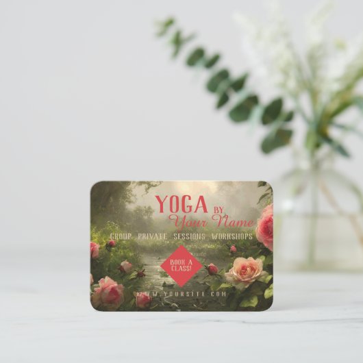 YOGA – 名刺 (スタンド正面)