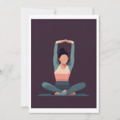 yoga 招待状 (正面)