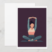 yoga 招待状 (正面/裏面)