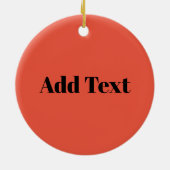 YOGA、追加、編集文字 セラミックオーナメント (裏面)
