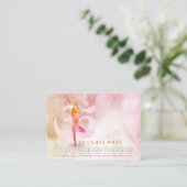 YOGA 10クラスパスアポイントメント瞑想ポーズルーム 予約カード (スタンド正面)