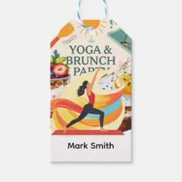 Yoga and Brunch Party ギフトタグ