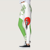 yoga and samurai レギンス (左)