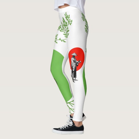 yoga and samurai レギンス (左)