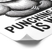 Yoga Because Punching People Is Wrong _5  ポスター (角)