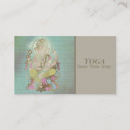 YOGA - Business Card 名刺 (正面)