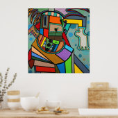 "Yoga" by Ruchell Alexander ポスター (キッチン)