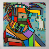 "Yoga" by Ruchell Alexander ポスター (正面)