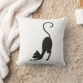 Yoga cat クッション (ブランケット)