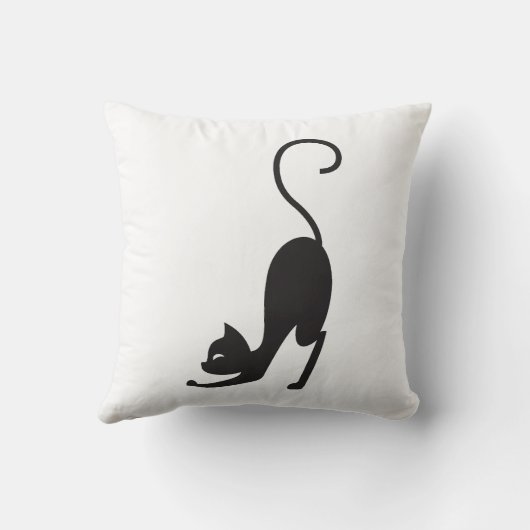 Yoga cat クッション (裏面)