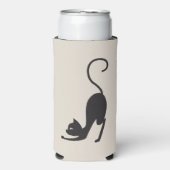 Yoga cat スリム缶クーラー (Seltzer正面)