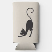 Yoga cat スリム缶クーラー (裏面)