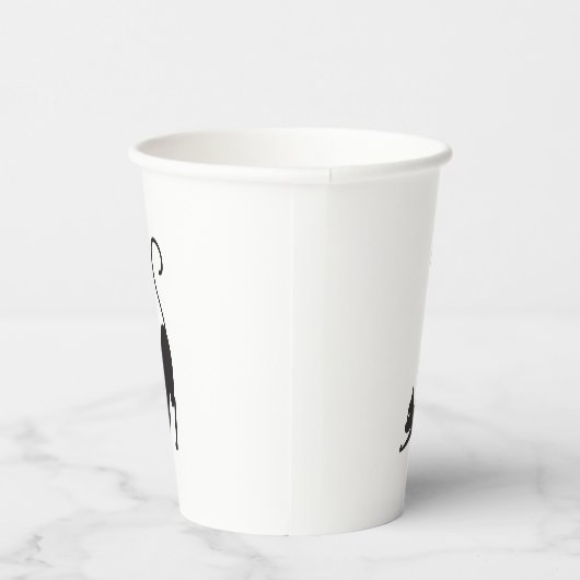 Yoga cat 紙コップ (右)