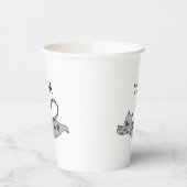 Yoga Cat 紙コップ (左)