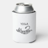 Yoga Cat 缶クーラー (缶裏面)