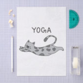 Yoga Cat 薄葉紙 (クラフト)