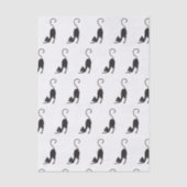 Yoga cat 薄葉紙 (正面)