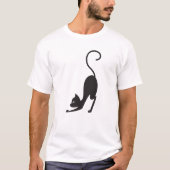 Yoga cat tシャツ (正面)