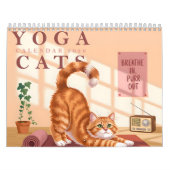 Yoga Cats Calendar 2026 カレンダー (カバー)