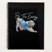 Yoga Downtown Dog – エネルギー引用文 プランナー手帳 (正面)