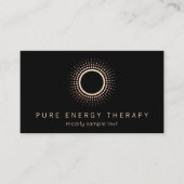 Yoga Energy Healer Circle Therapist 名刺 (正面)