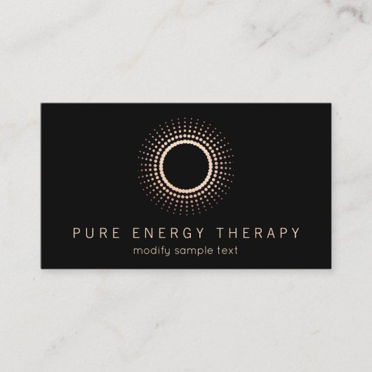 Yoga Energy Healer Circle Therapist 名刺 (正面)