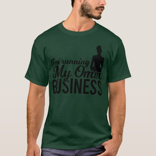 Yoga Enthusiast Quote friend Tシャツ (正面)