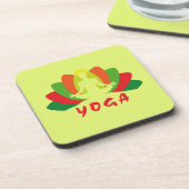 Yoga Flor de Loto コースター (左側)