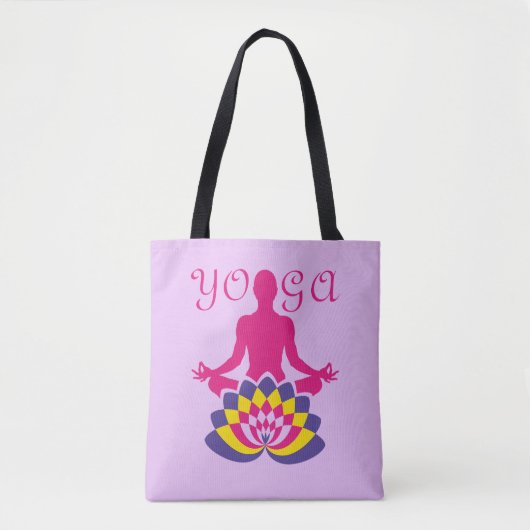 Yoga Flor de Loto トートバッグ (正面)
