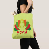 Yoga Flor de Loto トートバッグ (クローズアップ)