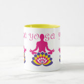 Yoga Flor de Loto マグカップ (中央)