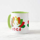 Yoga Flor de Loto マグカップ (正面左)