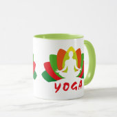 Yoga Flor de Loto マグカップ (正面右)