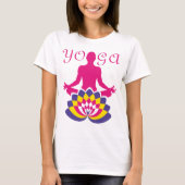 Yoga Flor de Loto Tシャツ (正面)
