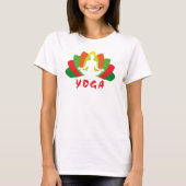 Yoga Flor de Loto Tシャツ (正面)