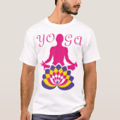 Yoga Flor de Loto Tシャツ (正面)