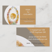 Yoga for children 名刺 (正面/裏面)