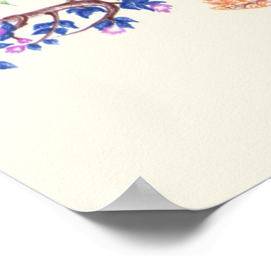 yoga Garden IV ポスター (角)