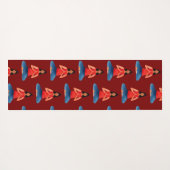 Yoga girl Meditation Namaste  ヨガマット (裏面(横))