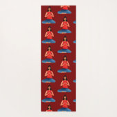 Yoga girl Meditation Namaste  ヨガマット (裏面)