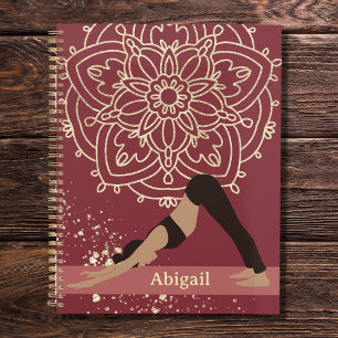 Yoga Girl Modern Mandala Magenta Gold プランナー手帳