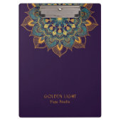 Yoga Gold Mandala クリップボード (正面)