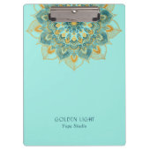 Yoga Gold Mandala クリップボード (正面)