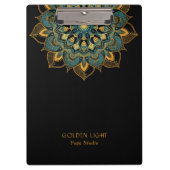 Yoga Gold Mandala クリップボード (正面)